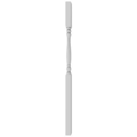 Arnö 26078 Jabo Pelare 105x105x2500 mm, vit Endast denna vecka
